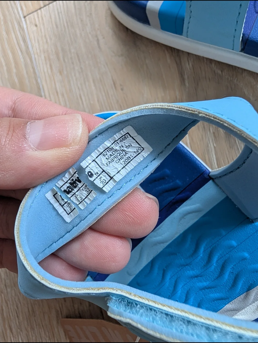 Nwt Native Charley Sandals Light Kids Sandals Blue